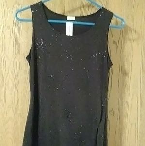 NEW sparkly sleeveless top